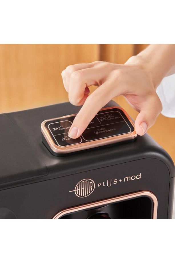 Hatır Plus Mod 5ın 1 Kahve Ve Çay Makinesi Black Copper - 5