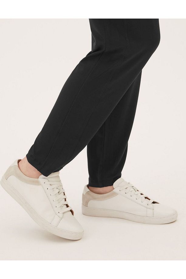 Tapered Fit Örme Pantolon - 4