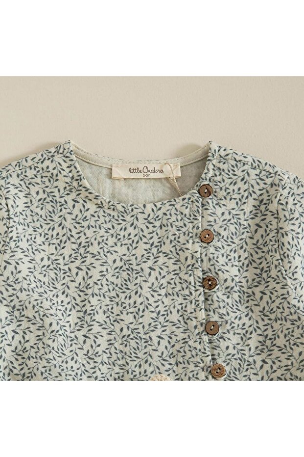 Tiny House Düğmelı Elbise Ekru - 2