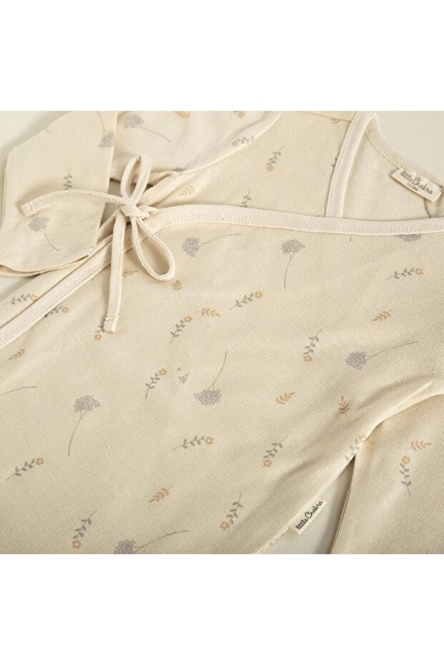 Hug Me Çiçekli Body Bej - 3