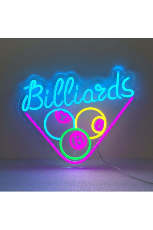 NEON LED IŞIKLI BİLARDO - 3