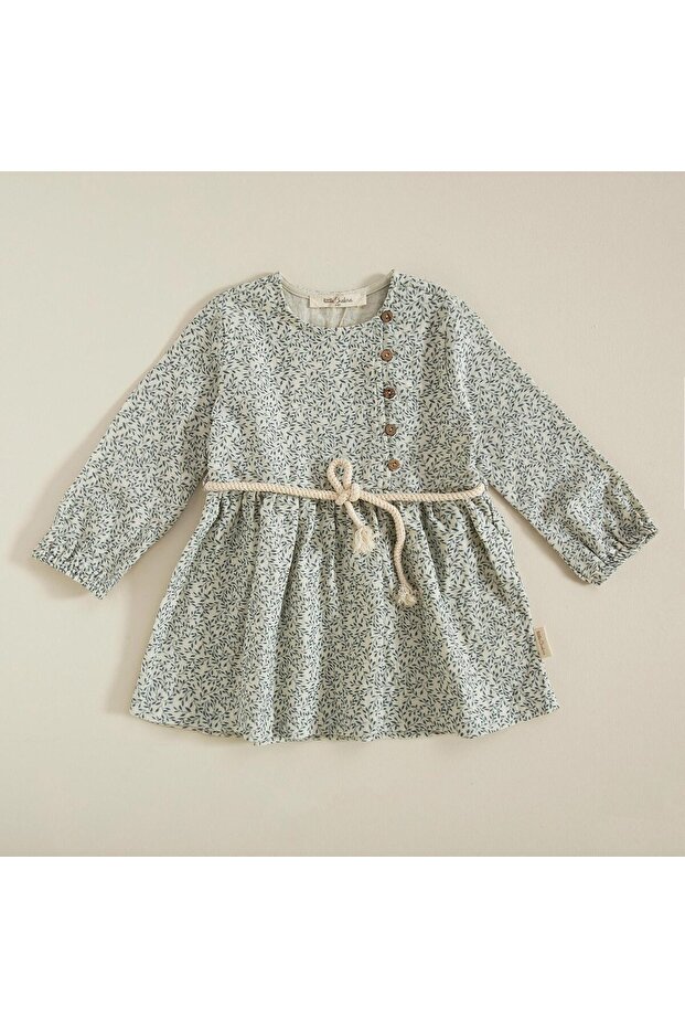 Tiny House Düğmelı Elbise Ekru - 1