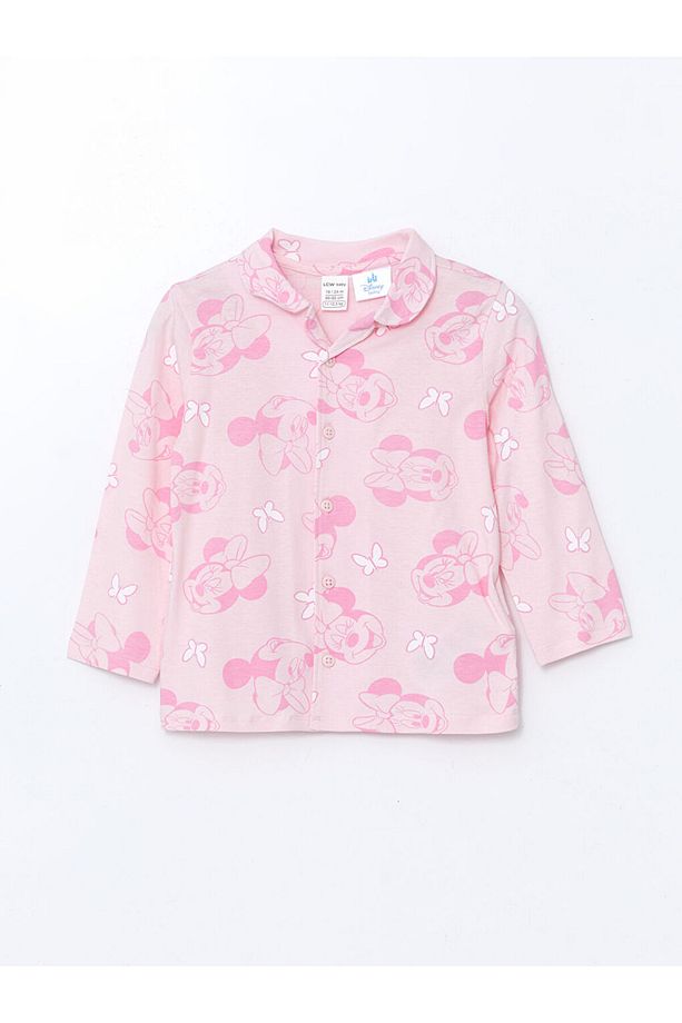 LCW baby Minnie Mouse Baskılı Kız Bebek Pijama Takımı - 2