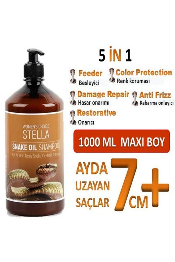 Yılan Yağı Şampuanı 1000 Ml - 1
