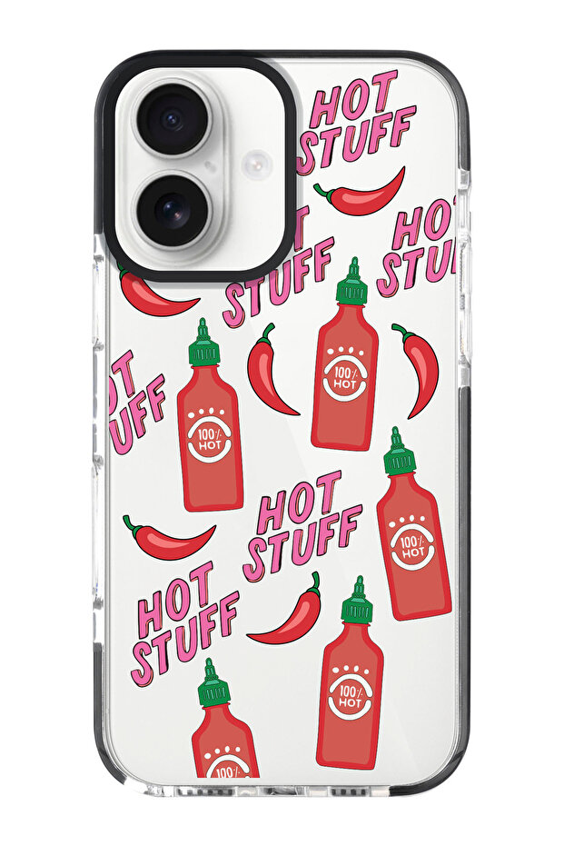 iPhone 16 PLUS Hot Stuff Patterned Impacts Phone Case - 1