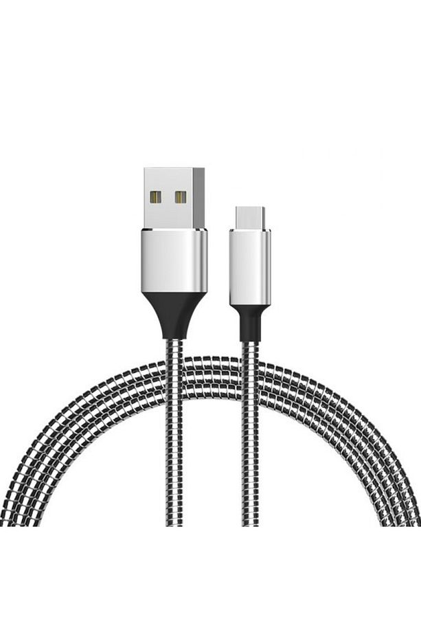 3799 Type-c Metal Şarj Ve Data Kablosu 1mt 2.1a - 1