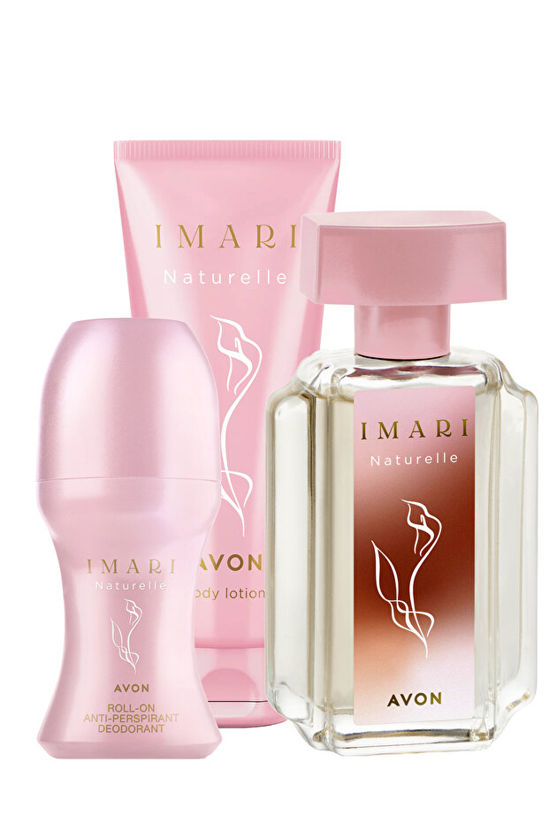 Avon Imari Naturelle Kadın Parfüm Rollon ve Vücut Losyounu Paketi