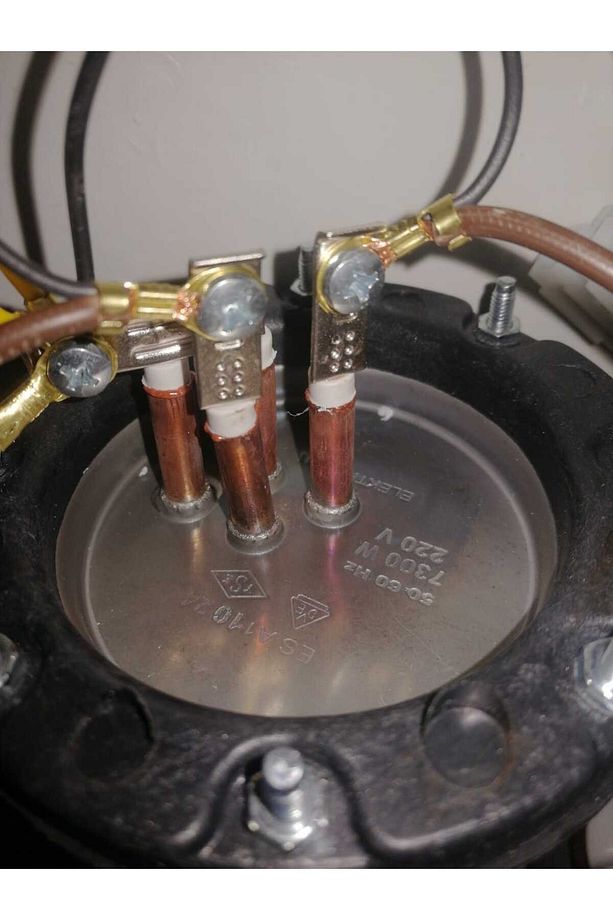 Bakır Rezistanslı Elektrikli Şofben Aydın Deya 3mt Kablolu Tam Takım Orijinal Set - 6