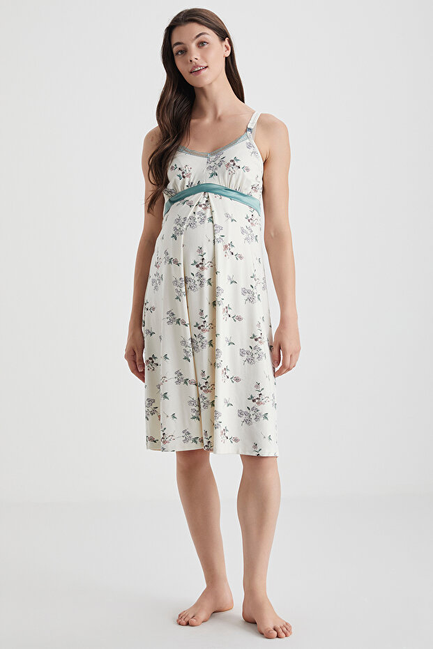 Lux Mood Hamile Elbisesi - 1