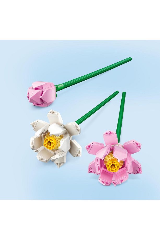 ® Botanicals Lotus Çiçekleri 40647 - 8+ Yaratıcı Oyuncak Yapım Seti (220 Parça) - 3