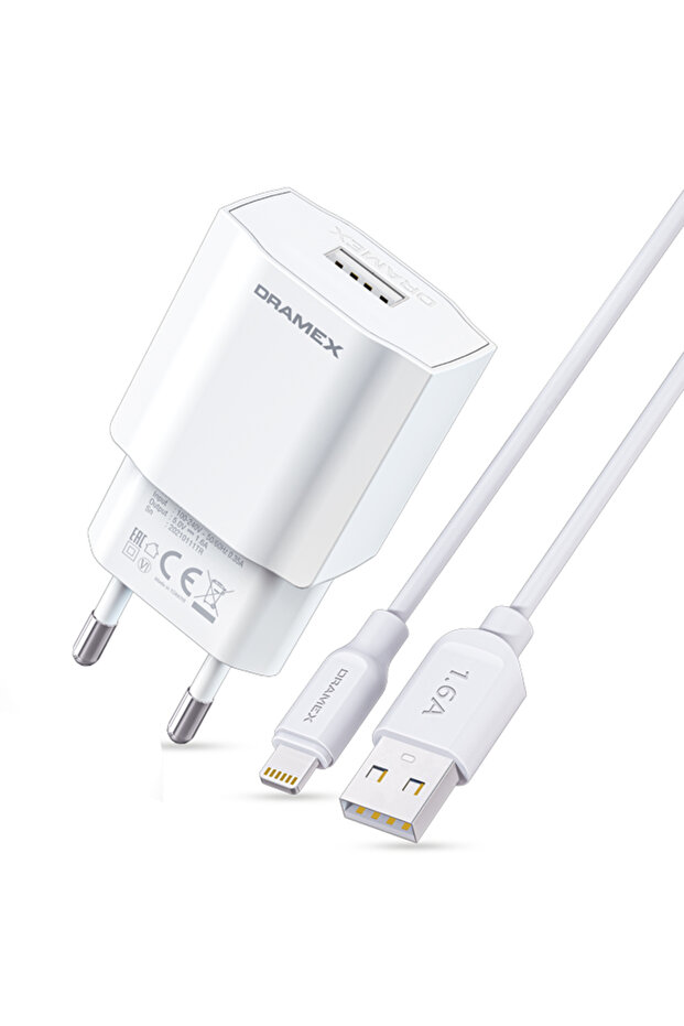 D16l Şarj Aleti Lightning Kablolu Set 1.6a - 6