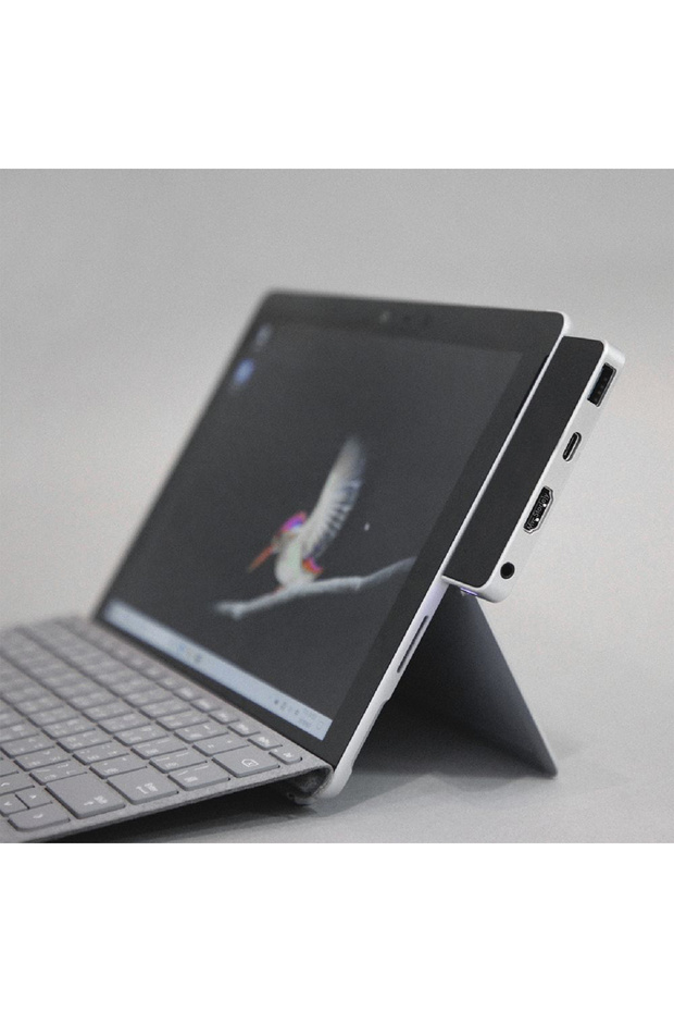 Microsoft Surface Go Type-C Adaptör USB Çoğaltıcı HDMI Çevirici 3.5MM Dönüştürücü - 3