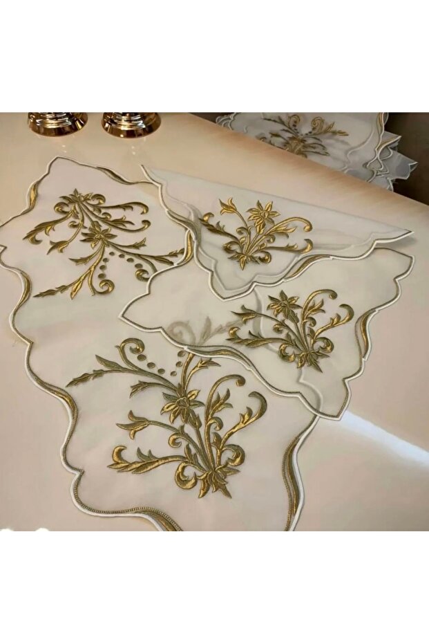 Karlla peçete set (3parça - 2