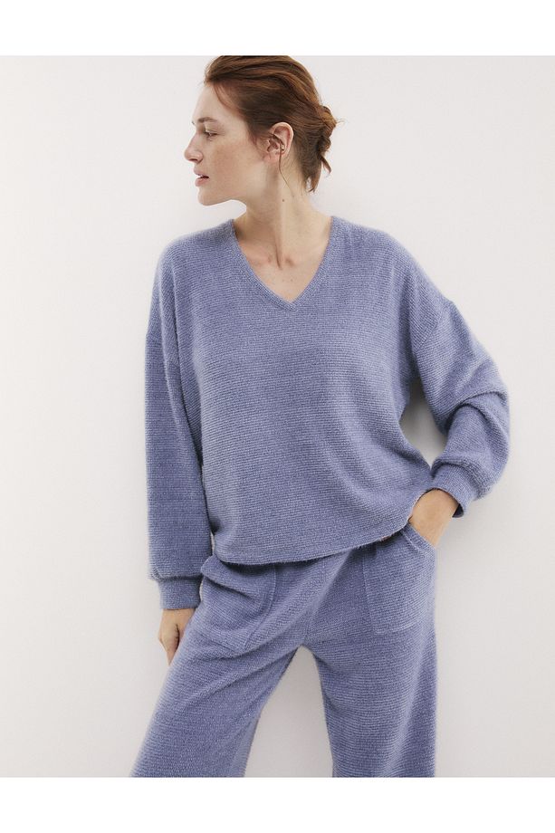 Regular Fit Cep Detaylı Pijama Alt - 2
