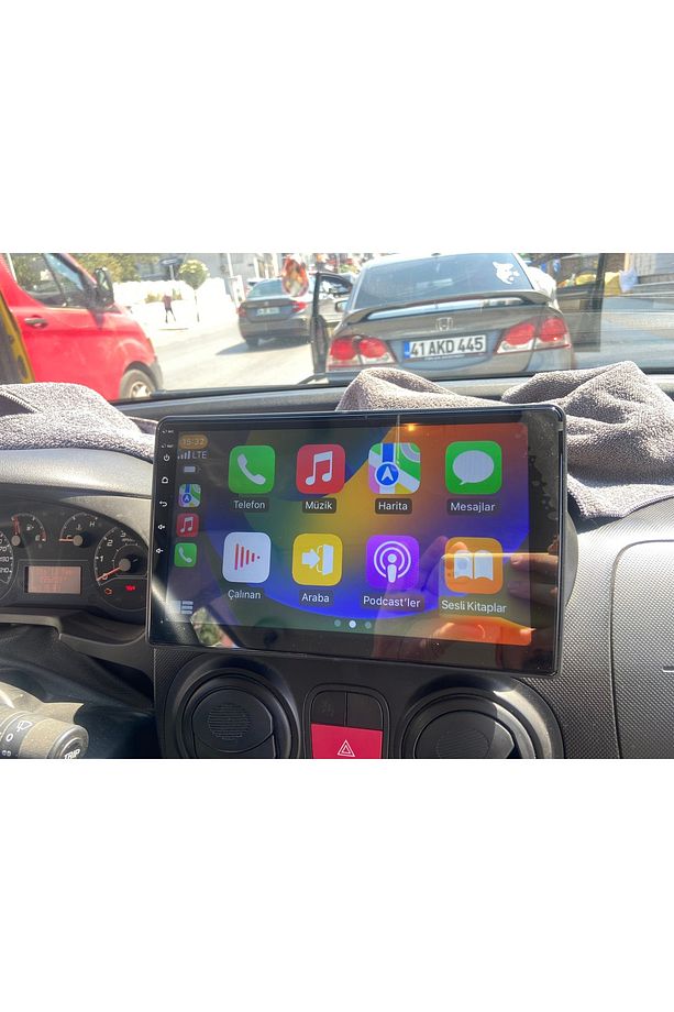 Fiat Fiorino Nemo Bipper Android Carplay Multimedya Kamera 4/64 - 6