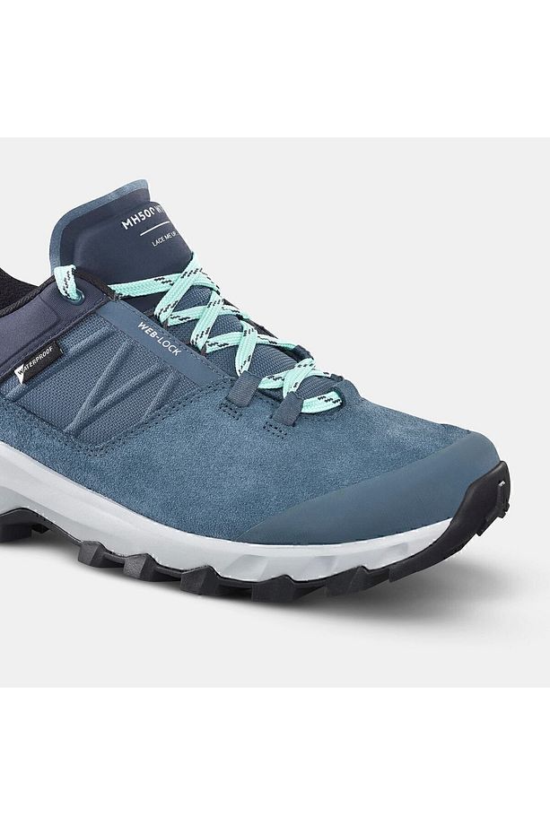 Quechua Kadın Dağda Yürüyüş Ayakkabısı - Mavi - Mh500 - 2