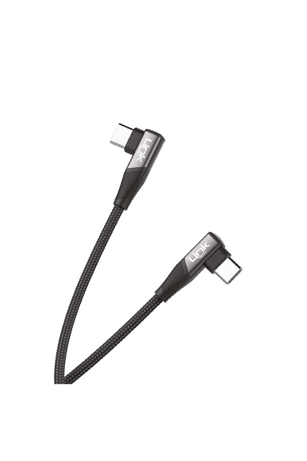 K595 Safe 60w Type-c - Type-c 90 Derece Data/şarj Kablosu 1.5mt - 1