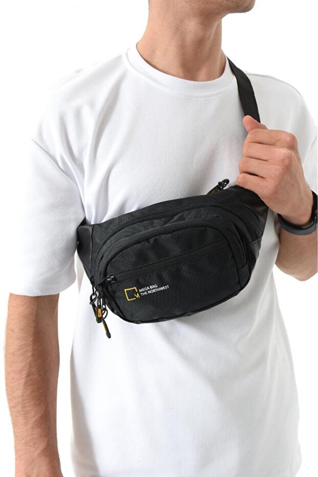 Men's Waist Bag Multi-Pocket Free Bag Shoulder Bag Functional Use 20*12 cm Mega Bag the Northwe