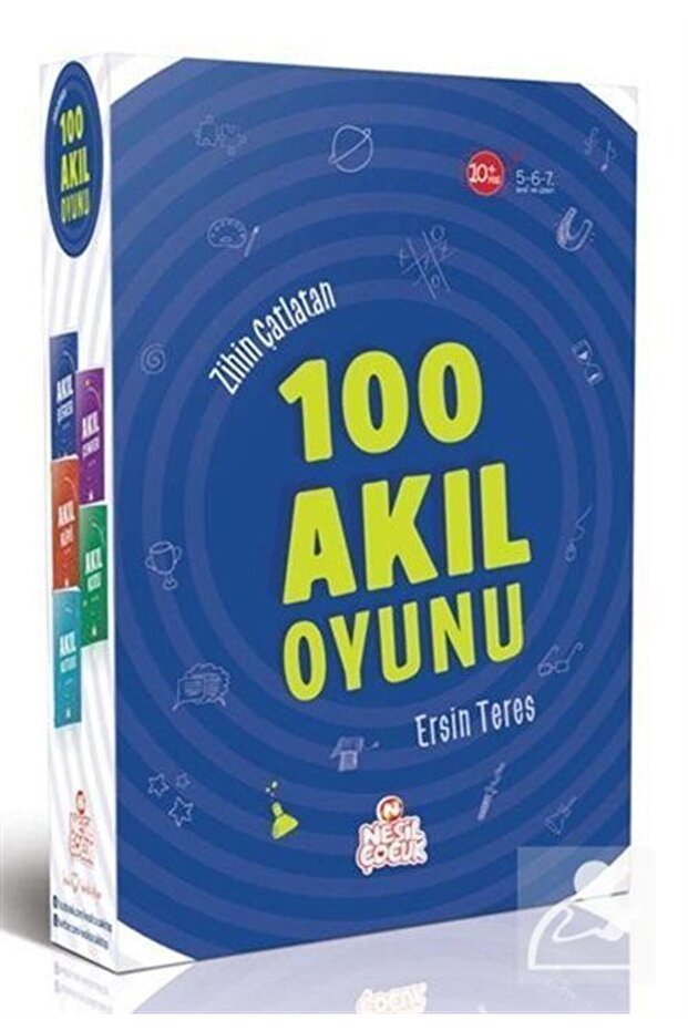 Zihin Çatlatan 100 Akıl Oyunu(5 KİTAP)