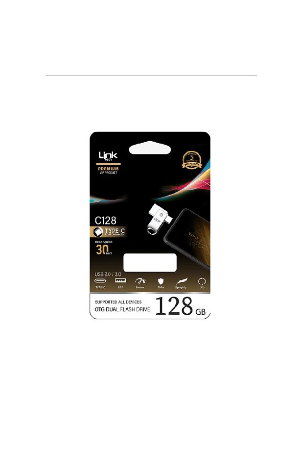 C128 Premium Dual 128gb Type-c Otg Usb Bellek - Usb Flash Drive - 5