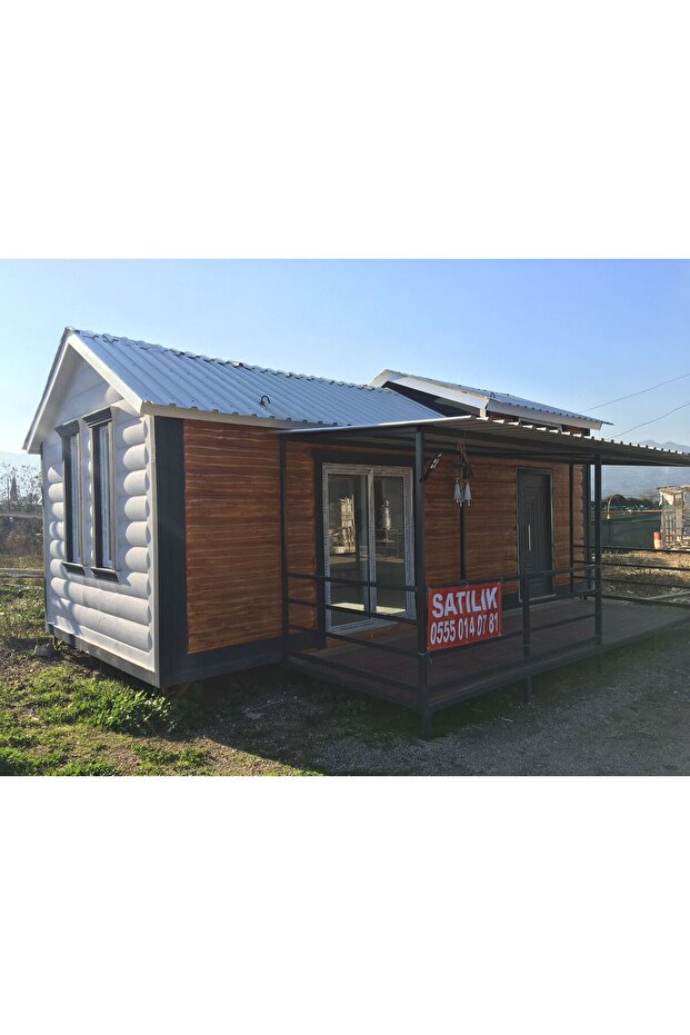 50m² ÇATI KATLI PREFABRİK EV - 1