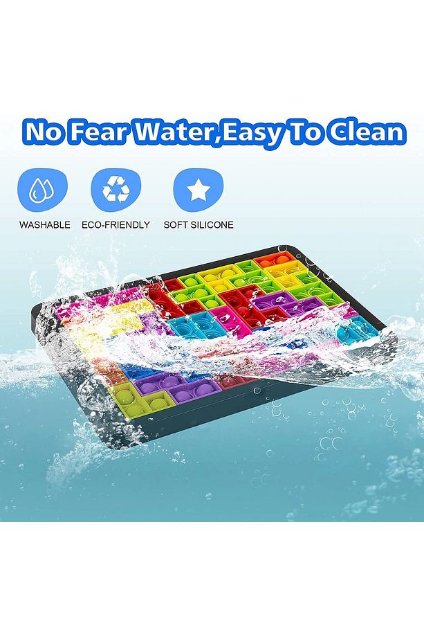 Tetris Popit - Puzzle Popit - Slicon Puzzle Building BlocksPopit - Popit Oyuncak - Stres Oyuncak - S - 8