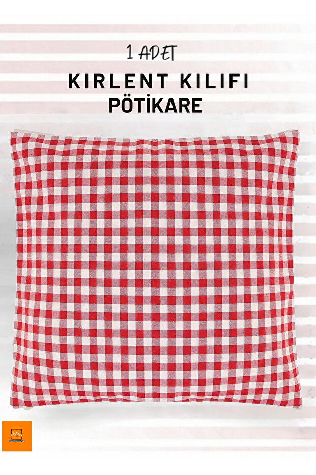 1 Piece Zippered Throw Pillow Cover, Gingham Pillow Liner, Cushion, Mitil, Mattress