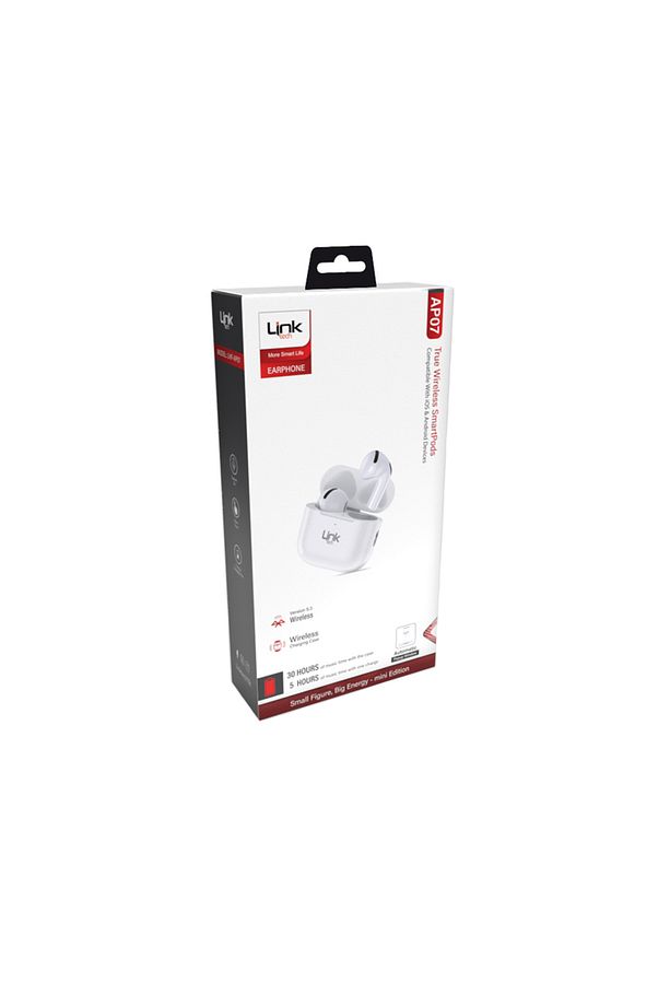 Ap07 Smartpods Tws Kablosuz Bluetooth Kulaklık Beyaz - 3