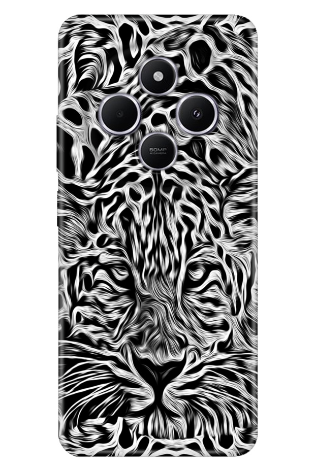 Case for Xiaomi Redmi A4 5g Patterned Tpu Silicone Wild Lion Art