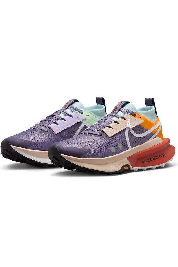 Zoom X Zegama Trail 2 Vibram Kaymaz Taban Fd5191-fd5190 Unisex Spor Ayakkabı Mor - 2