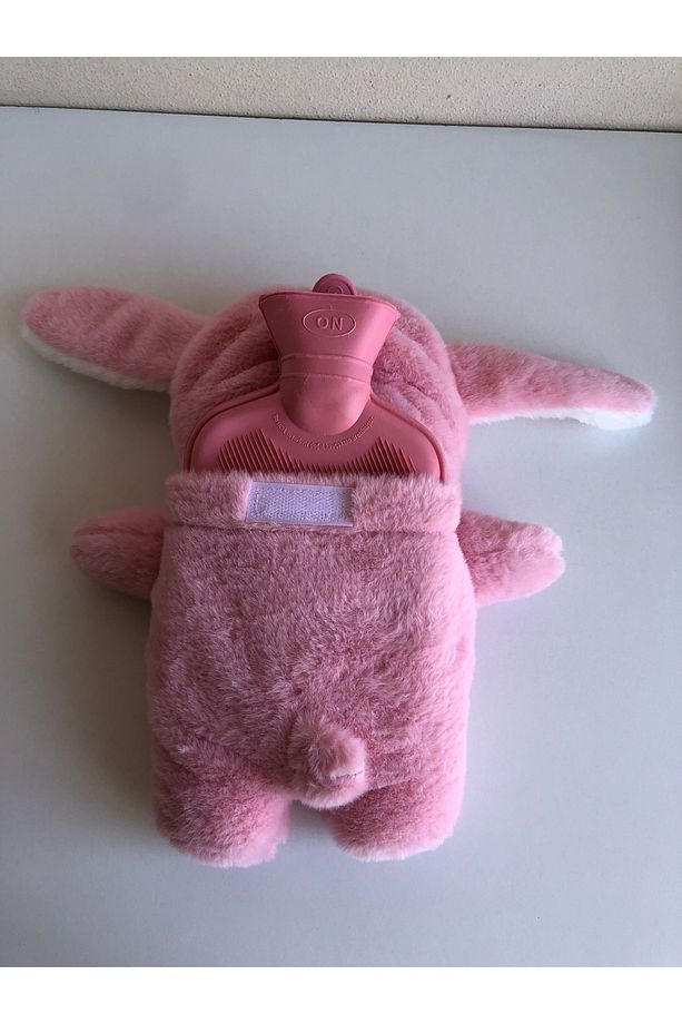 Pembe Stitch Sıcak Su Torbası Peluş - Sıcaklığın Sevimliliği, Sevgililer Günü ve Yılbaşı hediyesi - 4