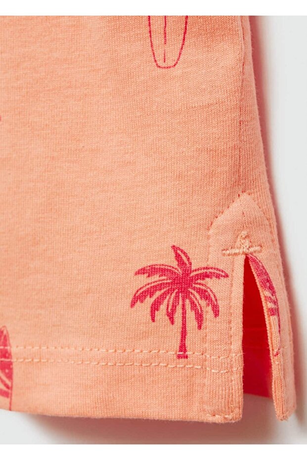 Sörf baskılı tişört - 3