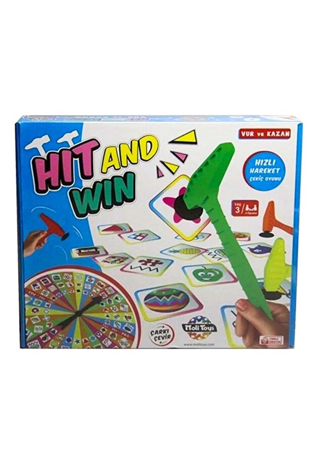 Hit & Win Whack-A-Snapping Game with Fast-Action Hammer - Blue Water World