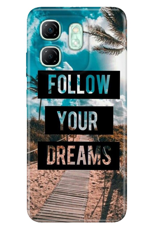 Infinix Hot 50I - Smart 9 Case Patterned Tpu Silicone Follow Your Dreams