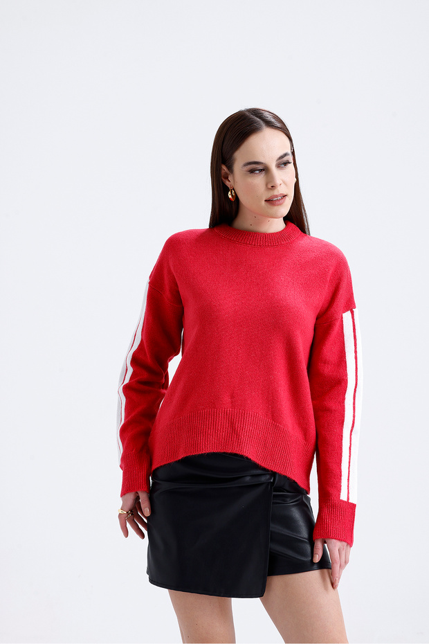 سترة طاقم الرقبة - 6