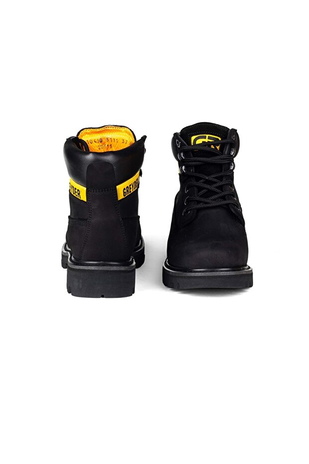 10450 Gr Basic Unisex Μπότες (K) ΜΑΥΡΟ - 5