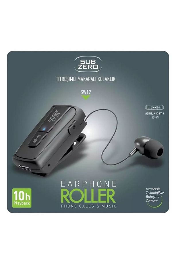 SW12 Makaralı Titreşimli Bluetooth Kulaklık - 1