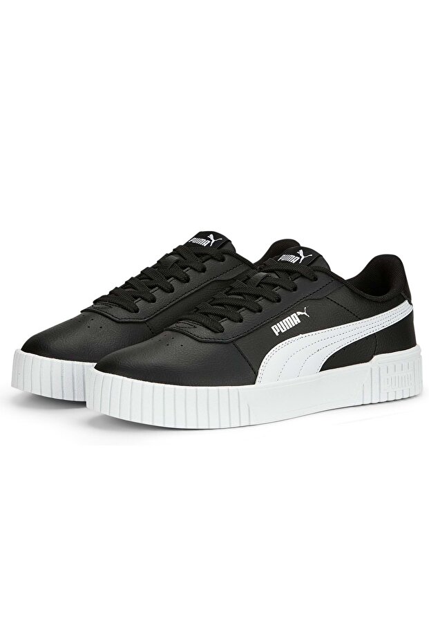 385849-10 Carina 2.0 Sneaker Unisex Spor Ayakkabı SİYAH-BEYAZ - 1
