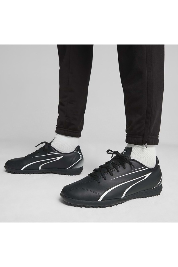 Vitorıa TT 107484 Unisex Halısaha Ayakkabısı SİYAH-BEYAZ - 2