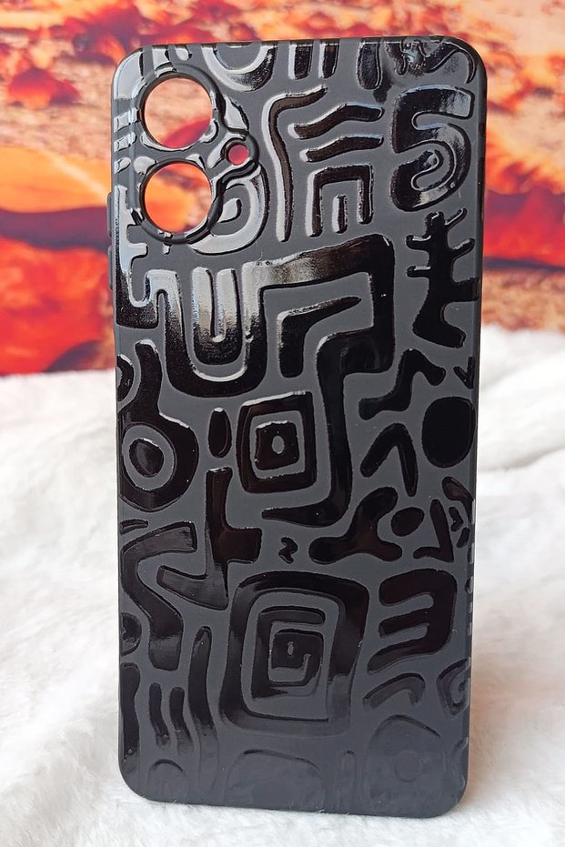 Cover for Galaxy A05 Lkl01 Special Design Lacquer Patterned Case Labyrinth