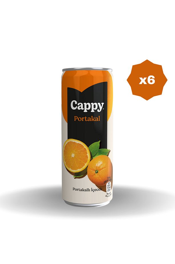 PORTAKAL NEKTARI KUTU 330 ML - (6 ADET) - 1