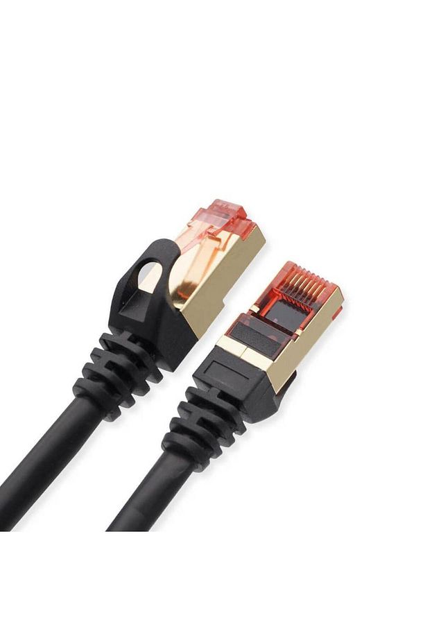 5 Metre Cat7 Patch Kablo Cat 7 Stp Ethernet Kablosu 10GBPS Internet 600 Mhz Band Genişliği - 1