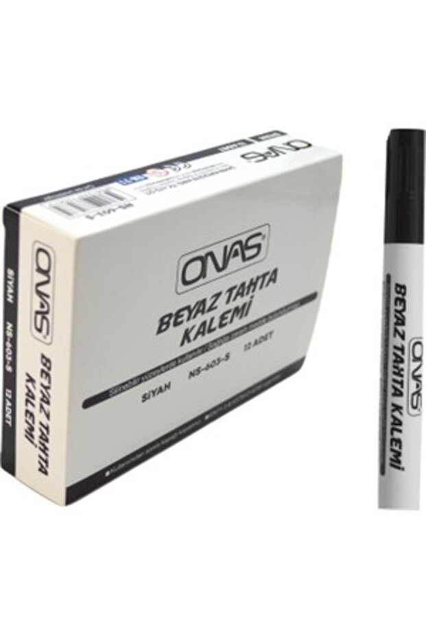Whiteboard Pen 12-pcs Black Color