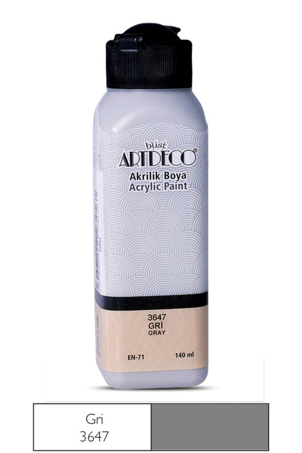 Akrilik Boya 140 Ml Gri