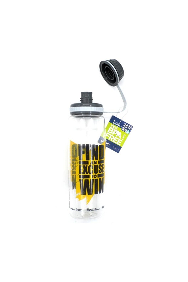 Tritan Patterned Flask 800 ml Gray
