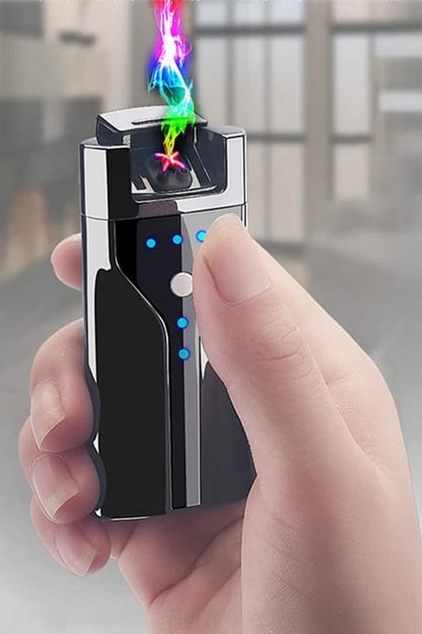K16 USB Şarjlı 2 Arc Alevsiz Çakmak -New Style - 1