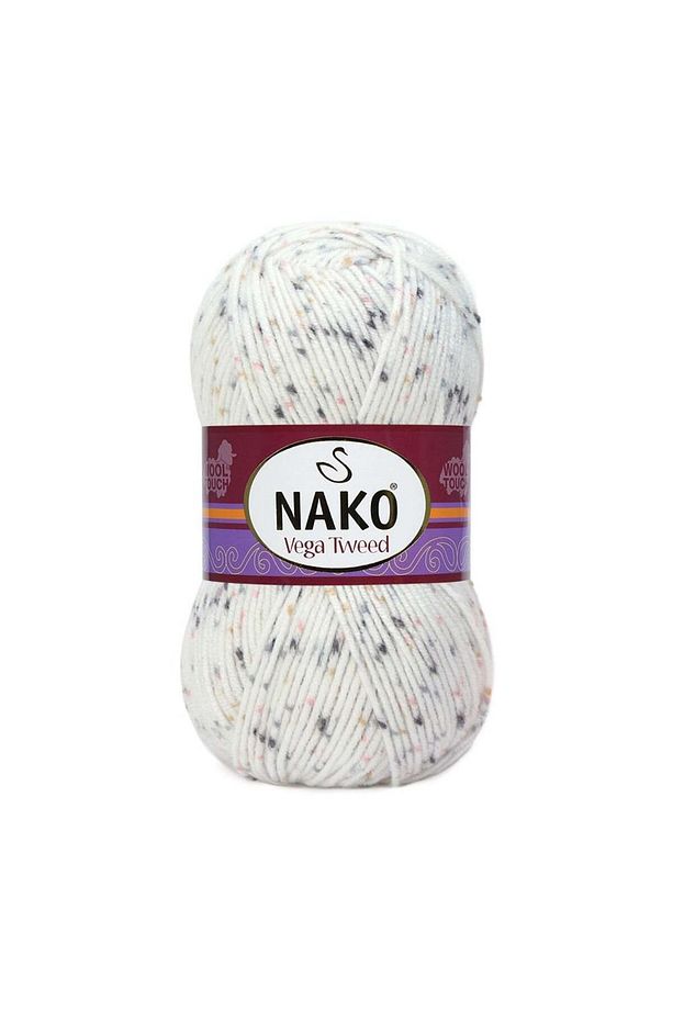 VEGA TWEED -31752- Premium Akrilik El Örgü Ipi Yünü - Yumuşak Atkı Bere Yelek Hırka İpi (TEK YUMAK) - 2