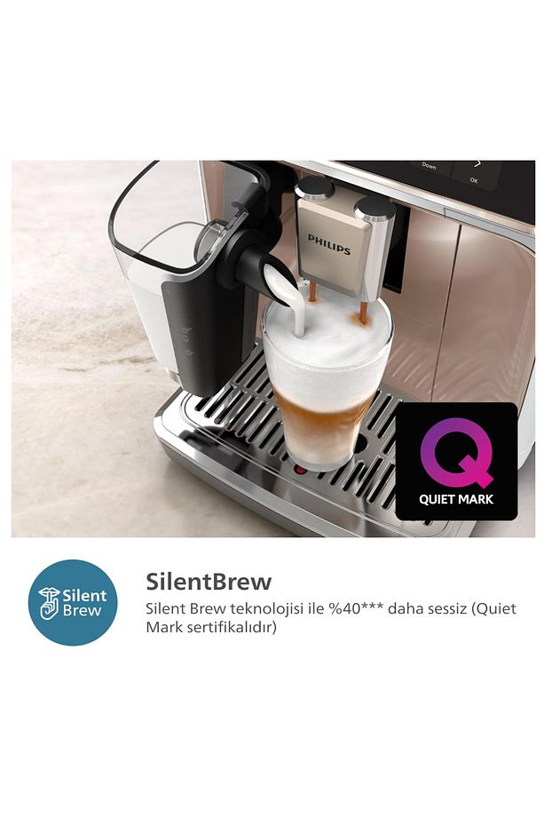 Espresso, Latte, Cappuccino 2KG Tchibo Kahve ve Philips Kahve Makinesi EP5544-Onerous Lambader - 6