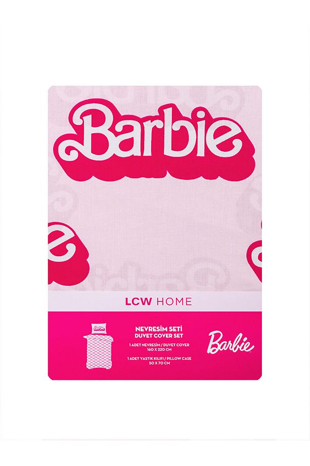 new collection Barbie Baskılı Çocuk Nevresim Seti city - 7