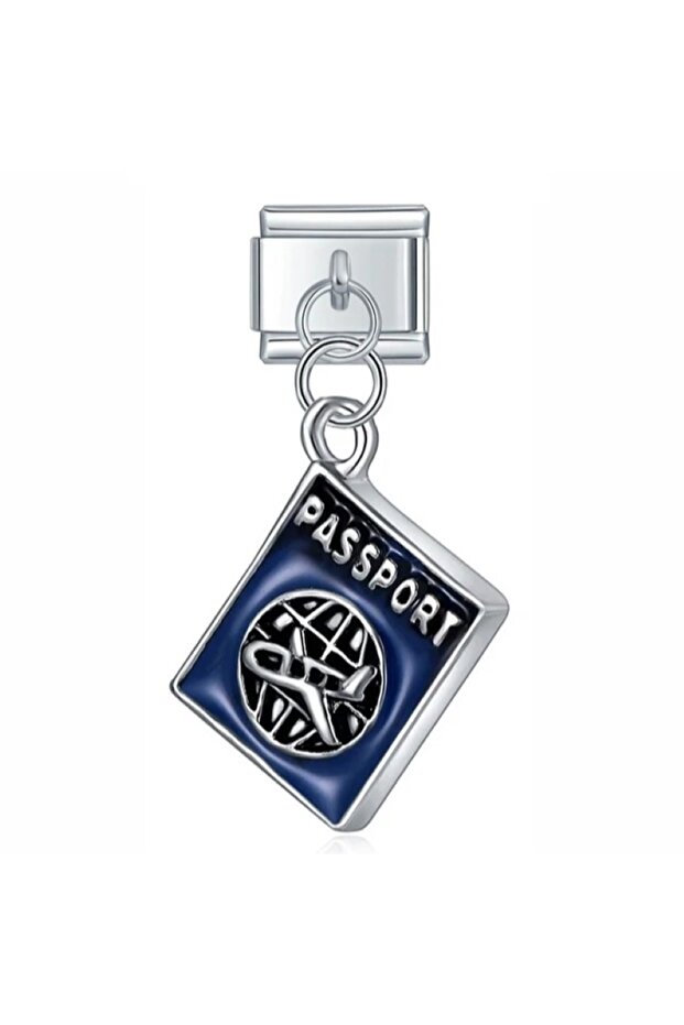 Italian Themed Passport Bracelet Charm - Dangle
